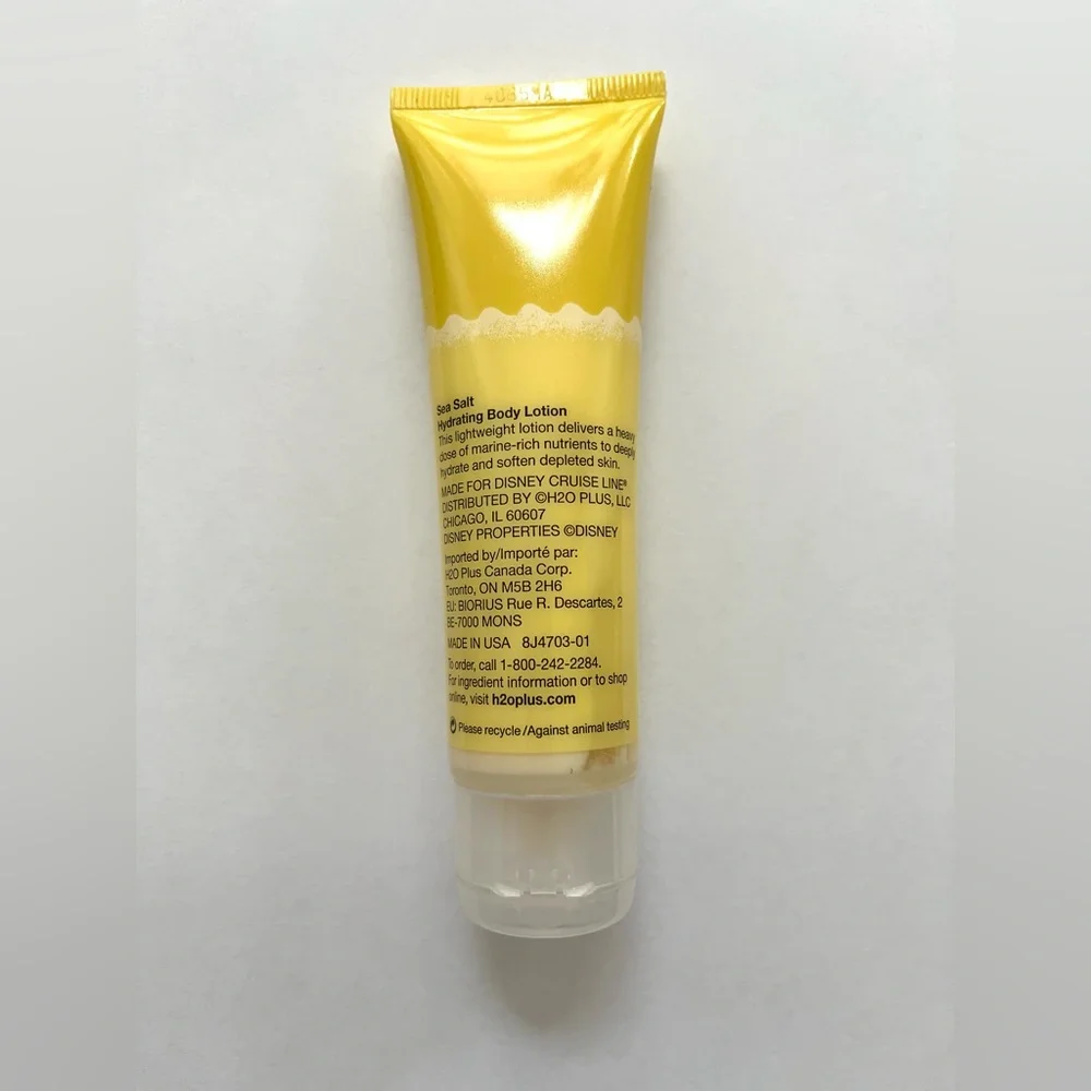 Disney Cruise Line H2O+ Spa Bath And Facial Soap + Body Lotion